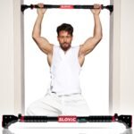 Slovic Pull up Bar for Home for Kids & Adults [200 KG] | Pullup Bar for Homes with Anti-Skid Grip | No-Drill Installation Pull up Bar for Homes Workout | Gym Equipment for Home Workout (72-110 CM)
