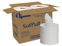 SofPull Centerpull High Capacity Paper Towels by GP PRO (Georgia-Pacific), White, 28143, 567 Sheets Roll