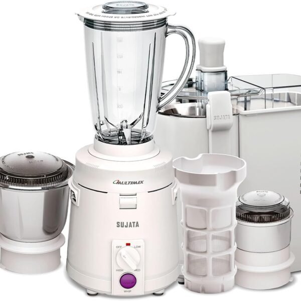 Sujata Multimix 900 W Juicer Mixer Grinder,White