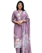 Sun Fashion And Lifestyle Kurta Sets for Woman | Kurti Set |Women's 3 Piece Kurta Pant Dupatta Set |Cotton Blend Kurta Woman |Elegant Suit for Women |Dupatta
