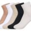 Supersox Ankle Socks for Women Made With Premium Cotton. Solid Design, Anti Odour & Anti Bacterial, Ideal for Daily Casual Wear/Gym/Office - Pack of 5, Free Size (Essentials)