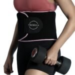 Sweat Belt, Perfect for Jogging, Back Support for Both Men and Women, Pink