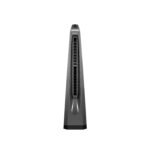 Symphony Surround Bladeless Tower Fan for Room & Office | High-Speed with Swivel Action & Simple Knob Control | Low Power Consumption | 1 Year Warranty | Grey