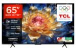 TCL 164 cm (65 inches) 4K UHD Smart QLED Google TV 65T8D