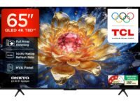 TCL 164 cm (65 inches) 4K UHD Smart QLED Google TV 65T8D