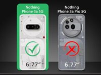 TheGiftKart Ultra-Hybrid Crystal Clear Back Case Cover for Nothing Phone 3a 5G | Shockproof Design | Hard Back Cover Case for Nothing Phone 3a 5G (PC & TPU, Transparent)