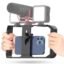 ULANZI U Rig Pro Smartphone Video Rig, Filmmaking Case, Phone Video Stabilizer Grip Tripod Mount for Videomaker Film-Maker Video-Grapher for iPhone Xs Xs Max Xr iPhone X 8 Plus Samsung, Black