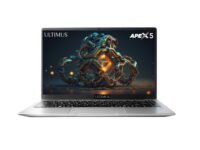 Ultimus APEX5 Laptop Intel core i5 12th Gen 1235U Laptop 8GB RAM 512GB SSD Expandable~1TB FHD IPS 14.1 Win 11 Home ‎DDR4 SDRAM 3xUSB ‎SD Card Slot Iris Xe Graphics MS Office 365 (Trial) Silver