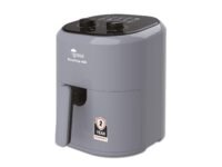 Ultron Air Fryer Manual 4.5 L EasyCrisp 45M, 1200W Oil-free Cooking | Instant Electric Air Fryer for Home, Rapid Hot Air Circulation, Fry, Grill, Roast, Steam, and Bake | 1 Year Warranty (gray)