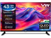 VW 109 cm (43 inches) Spectra Series Full HD Smart QLED Android TV VW43AQ3