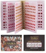 Vama Fashions Multicolour Plain Glitter Sparkle Shaded Crystal Diamond Stone Bindi Booklet Sticker for Women (MIni Bindi Book)