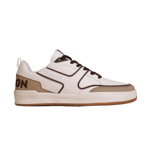 WROGN Men's Lace-up TPR Sole Sneakers