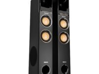 ZEBRONICS Octave Dolby Tower Speaker with 340W RMS Power, Wireless mic, Karaoke, 8” Subwoofer, 3 Way Design, HDMI ARC, Optical, Bluetooth 5.0, LED Display, Touch Panel & Remote Control