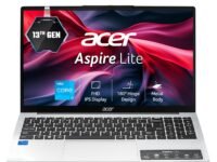 acer Aspire Lite, 13th Gen, Intel Core i3-1305U, 16GB RAM, 512GB SSD, Full HD 15.6"/39.62 cm, Windows 11 Home, Steel Gray, 1.59 KG, AL15-53, Metal Body, 36 WHR, Thin and Light Premium Laptop