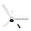 atomberg Renesa Enzel 1200mm BLDC Ceiling Fan with Remote | 5 star | Advance Air+ Technology | LED Speed Indicator | Low Noise | Sleek Design | Power Saving | 3 Year Warranty | Gloss White