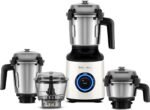 atomberg Zenova Mixer Grinder with Unique Coarse Mode | Advanced Safety Features | 4 Jars including Unique Chopper Jar with Hands Free Operation (Pearl White), Medium
