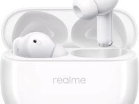realme Buds T310 Truly Wireless in-Ear Earbuds with 46dB Hybrid ANC, 360° Spatial Audio, 12.4mm Dynamic Bass Driver, Upto 40Hrs Battery and Fast Charging - (White)