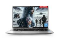Ultimus Pentium Quad Core Laptop|Student & Office Work Laptop|Dual Storage SSD Expandable~1TB|1.2Kg|180° Hinge|Win 11 Home|8GB RAM 256GB|HDMI SD Card Slot | ‎Dual Speaker|Cloud Silver