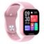 Bouncefit M I D116 Fitness Band Smart Watch for Men, Women, Boys, Girls, Kids – Single Touch Interface, Water Resistant, Workout Modes,Quick Charge Sports Smartwatch – Pink I