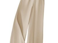 KERI PERRY Trousers for Woman Pants Women's Formal Office Korean | Black Track Pant Beige| Straight | Cotton Spandex Stretchable Trouser | High-Waisted Bottom Wear