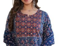 Amayra Women's Pure Cotton Printed Straight Kurta Set with Palazzo Pants & Dupatta|Ethnic wear|Kurti Suit Set for Women