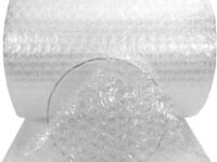 40 Gsm Heavy Air Bubble Wrap Packing Roll for Safety, Multipurpose Packing Needs 1 Meter Wide (5 Meter, Transparent)
