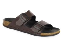 AADI Men's Synthetic Leather Lightweight Comfortable Indoor Outdoor Daily Use Casual Slides/Slippers/Sandals/Floaters
