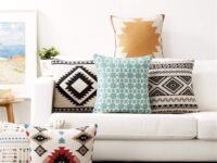 AEROHAVEN™ Set of 5 Designer Decorative Throw Pillow/Cushion Covers (Multi, 12 x 12 inch)