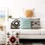 AEROHAVEN™ Set of 5 Designer Decorative Throw Pillow/Cushion Covers (Multi, 12 x 12 inch)