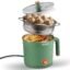 AGARO Regency Multipurpose Kettle With Steamer, 1.2L Inner Pot, Double Layered Body, Variable Temperature Settings, Wide Mouth, Boiling, Steaming, Tea, Coffee, Egg, Vegetable Boiling, 600W, Sea Green