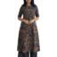 ANNI Designer Women's Viscose Blend Straight Printed Kurta with Palazzo | Elbow Length Sleeve Kurti Set | Close Neck with Back Slit | Soft Comfortable Fabric | 2 Piece Outfit