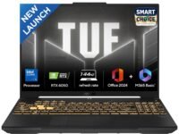 ASUS TUF Gaming F16,Smartchoice,Intel Core 5 210H (i5-14th Gen),RTX 4050-6GB,140WTGP,16GB,512GB,FHD+,16",144Hz,Win 11,M365 Basic(1Year),Office-24,Mecha Gray,2.20 Kg, FX677VU-RL055WS, Gaming Laptop