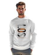 AUSK Men Sweatshirt || Oversized Loose Fit Fleece Sweatshirts for Man
