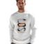 AUSK Men Sweatshirt || Oversized Loose Fit Fleece Sweatshirts for Man