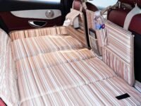 Allextreme CB-S02 Non-Inflatable Car Bed Portable & Foldable Design Polyester Fabric Back Seat Sleeping Mattress & Multi Storage Organizer for Baby Kids Travel Camping Picnic (Beige),Full