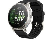 Amazfit Active 3 Premium(Smartchoice)GPS Running Smart Watch, 1.32"AMOLED Sapphire Display,12-Day Battery,4GB Storage,Offline Maps, 170+Workout Modes, 5 ATM,Fitness Tracker, Android & iOS, Apex Silver
