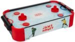 Amazon Brand - Jam & Honey Air Hockey Table Game for Kids 6+, BIS Certified Safe for Kids, Small Size Indoor Tabletop Hockey Game with Pucks & Pushers, Fast Action Family Game