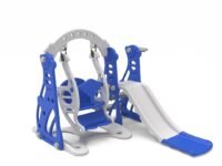 Amazon Brand - Solimo 3-in-1 Penguin Slide & Swing for Indoor & Outdoor Use | for Kids 2-5 Years Old | Safe & Fun | Ideal for Boys & Girls | Toy for Kids | Easy Assembly