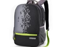 American Tourister 32 Ltrs Black Casual Backpack (AMT FIZZ SCH BAG 02 - BLACK)