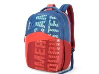 American Tourister Fizz Style 04 | 31L Backpack | School Bag | 3 Compartments | School & College Backpack for Men and Women | Large Volume Design | Light Blue | 1 Year Global Warranty
