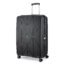 American Tourister Qubiz | Check-in Trolley Bag (80 cm) | 360° 8 Wheel Travel Luggage | Hard Case Polypropylene Suitcase | Recessed Combination Lock | Black/Dark Olive