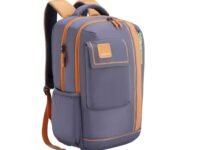 American Tourister Sest 3.0 Style 02 | 30L Backpack | School Bag | 3 Compartments | School & College Backpack for Girls and Boys | Spacious Interiors | Grey | 1 Yr Global Warranty