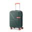 American Tourister Upland Sport | Cabin Trolley Bag (55 cm) | 360° 8 Wheel Travel Luggage | Hard Case Polypropylene Suitcase | Mounted Combination Lock | Forest Green