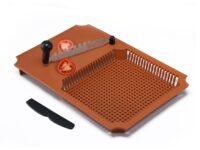 Anjali - CW01 Cut-N-Wash Delux Chopping Board, Brown, Wooden