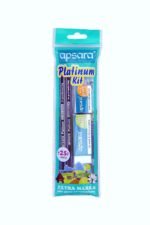 Apsara Platinum Kit | Attractive Stationery Kit | Stationery Kit Ideal for Gifting | Includes Pencils, Sharpener, Eraser, Scale | Use for School,College Student & Professionals | Pack of 20