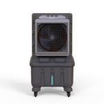 Bajaj XForce 100L Semi-Commercial Desert Air Cooler For Home|Honeycomb Cooling Pads (65mm thickness)|Aluminium Fan Blade|100Ft Air throw|3-Speed Control|1 Year Product Warranty|Grey