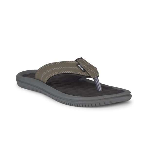Bata Men Casual flip flop thong slipper - Green