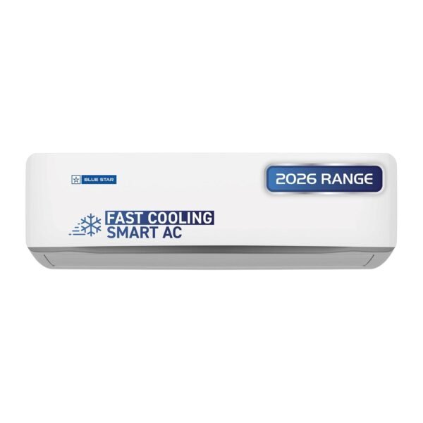Blue Star 1.5 Ton 3 Star,New Star Rated, Wi-Fi Smart Inverter Split AC (Copper, 5 in 1 Convertible Cooling, DigiQ Hepta Sensor, Blue Fins,Turbo Cool,Blue Fins (IA318ZXUS, White)
