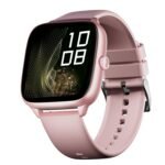 Boat Storm Verge, 1.72" (4.4 cm) Unisex Design, AuraVue Display with 20% Higher Brightness, Premium Metal Body, 80+ Sports Mode, Bluetooth Calling, Smart Watch for Men & Women (Cherry Blossom)