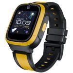 Boat Wanderer Smart, Kids Watch, 2-Way Video & Phone Call, GPS Tracker, Emergency SOS, Geo Fencing, 4G Sim Compatible, Parental Controls,1.4" Display, smart Watch for Boys Girls (Sunshine Yellow)